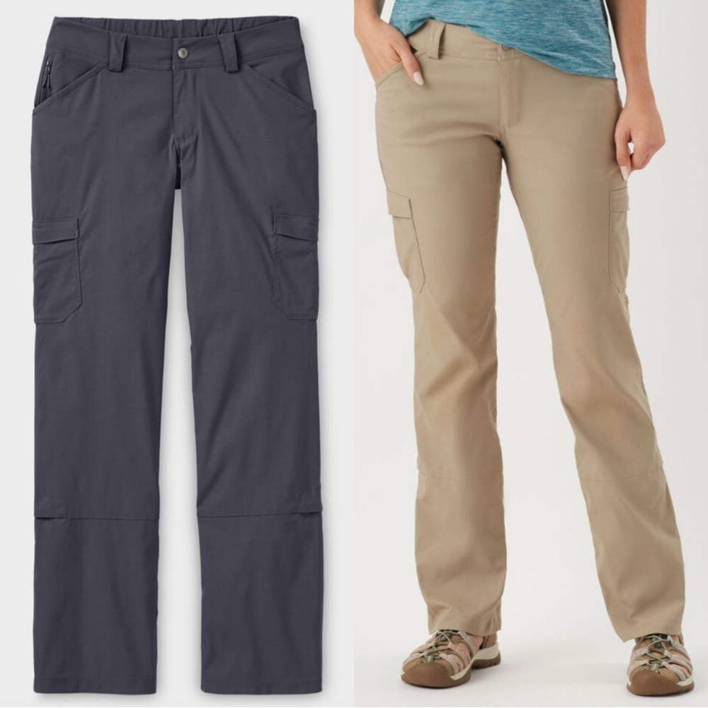 Duluth Trading Co Women’s Dry on the Fly Bootcut Pants Outdoor Hiking Ink 8X29